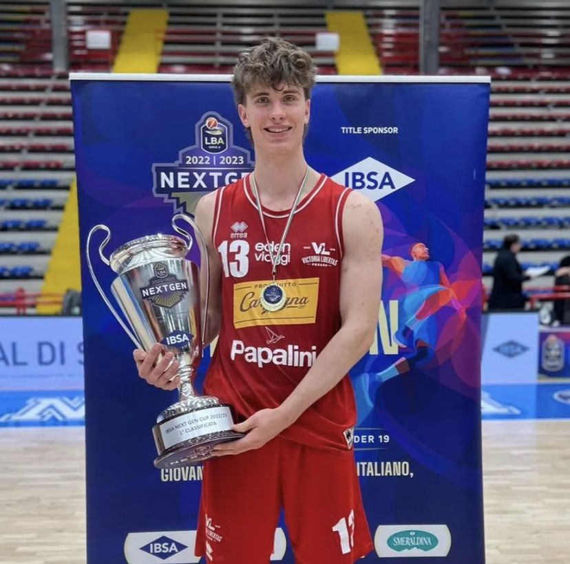 Octavio Maretto fue campeón en Italia - BASQUETOTAL Rafaela